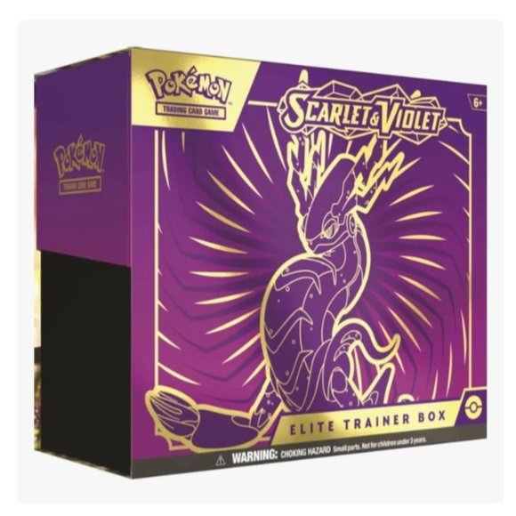 Genuine Pokémon Scarlet & Violet Elite Trainer Box [Miraidon] - SV01 New Factory - Picture 1 of 10